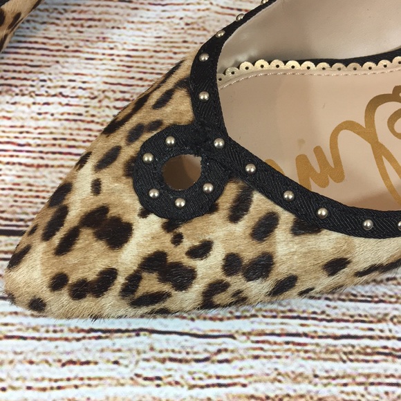 Sam Edelman “Rini” Leopard Print Flats - Picture 2 of 8